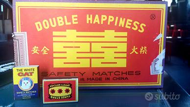 Fiammiferi vintage da collezione