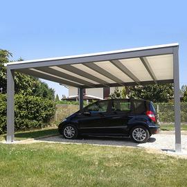 tettoia classica 500x500cm h230cm con pvc