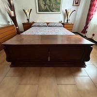 Cassapanca antica in legno massello-baule d’epoca