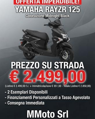 Yamaha RayZR 2026- Km zero