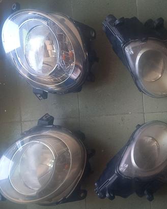 Fari anteriori Fiat 500