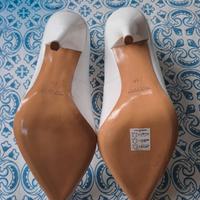 2 decollete 40 in vera pelle made in italy