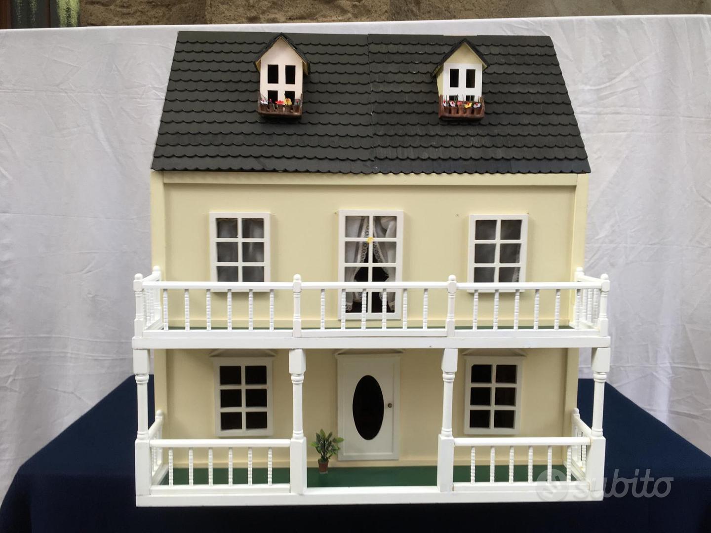 Casa delle bambole stile vittoriano in legno Tutto per i bambini