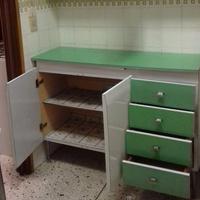 CREDENZA CUCINA in fòrmica VINTAGE ANNI ’60 modern