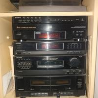 Stereo CD radio cassette