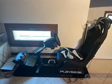 Sim racing play  seat con vr2