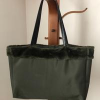 Borsa, tote bag verde