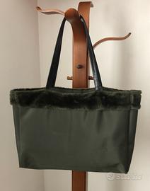 Borsa, tote bag verde