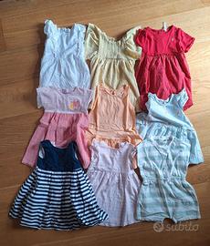 Abbigliamento estivo bimba 18-24 mesi