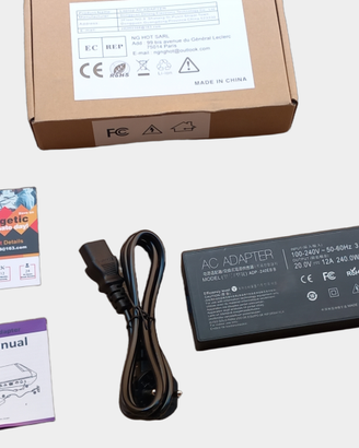 Caricatore 240 W 20 V 12 A per ASUS