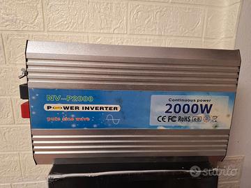 Inverter Onda Pura Nv 2000 W 12V 220 V