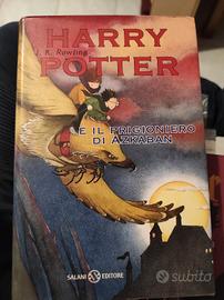 set 4 libri Harry Potter prima edizione 
