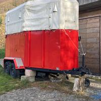 Trailer 2 cavalli rimorchio