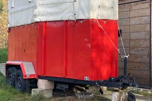 Trailer 2 cavalli rimorchio