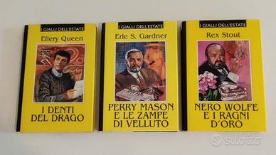 3 libri gialli: Queen, Gardner, Stout