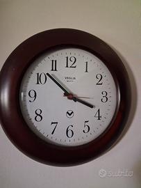 Orologio da parete Veglia quartz anni 80