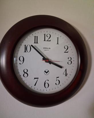 Orologio da parete Veglia quartz anni 80