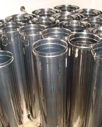 Canna Fumaria tubo acciaio inox