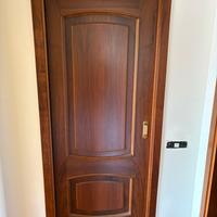 Porta interna scorrevole legno massello