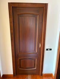 Porta interna scorrevole legno massello
