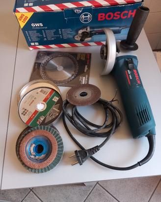 Smerigliatrice Bosh 1000 W professional+ accessori