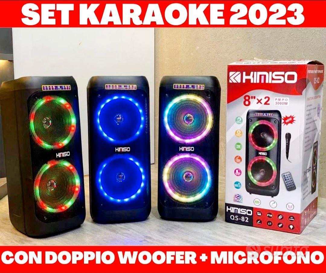 CASSA 3000 WATT BLUETOOTH KARAOKE - Audio/Video In vendita a Milano