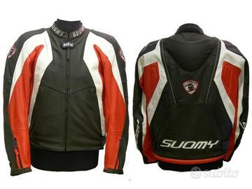 Giacca moto pelle