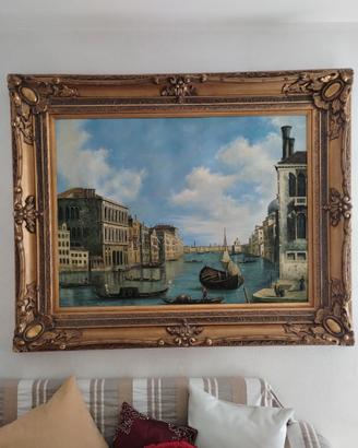 Quadro da sala "Gran Canale di Venezia" 160x130 cm