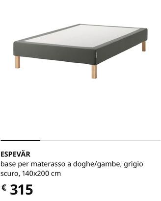 Letto Ikea 1 piazza e mezzo