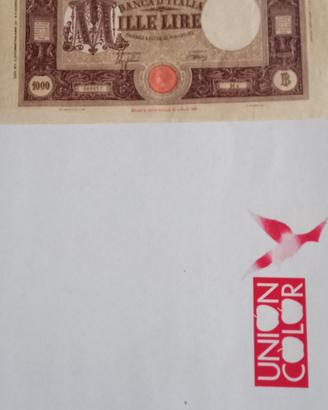Banconota 1000 lire Grande  "M" secondo tipo