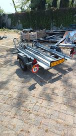 carrello appendice per trasporto moto 