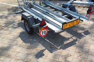 carrello rimorchio per trasporto moto 