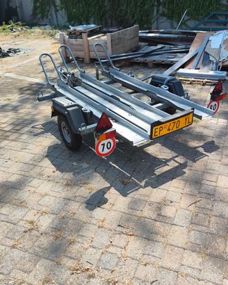 carrello appendice per trasporto moto 