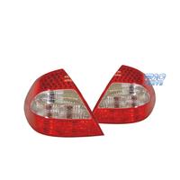 FANALI MERCEDES CLASSE E W211 02-06 LED ROSSO CROM