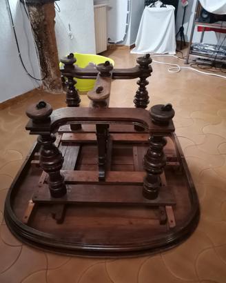 tavolo in massello noce 