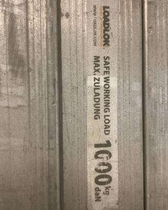 Barre doppio piano in alluminio