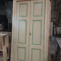 PORTE VECCHIE D'EPOCA DOPPIO BATTENTE