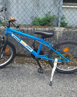 Bici Btwin 20 pollici blu