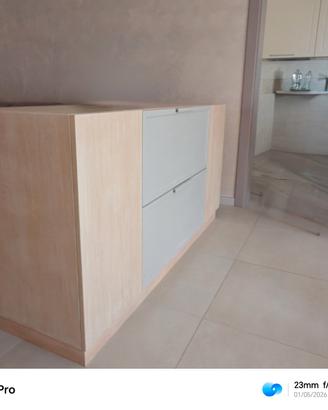 Madia artigianale in rovere sbancato 