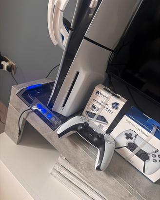 Ps5 disco slim 1 tb con accessori