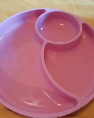 PIATTO CHICCO PRIME PAPPE IN SILICONE CON VENTOSA