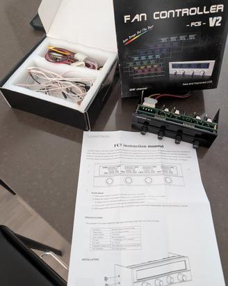 Lamptron FC5 V2 – Fan Controller 4 canali LCD