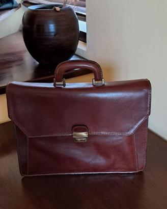 Borsa ventiquattrore in pelle