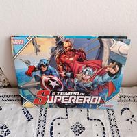 Marvel,Album e Poster È tempo di Supereroi