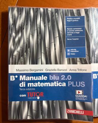 manuale di matematica blu 2.0 PLUS B* + B**