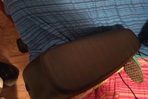 sella nisa sportiva monoposto per vespa px 