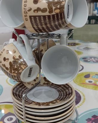 Set 6 tazzine espresso
