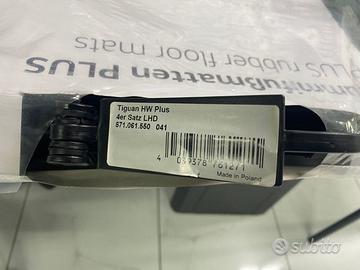 Kit 4 tappetini gomma Ant/Post originali WV TIGUAN