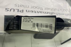 Kit 4 tappetini gomma Ant/Post originali WV TIGUAN