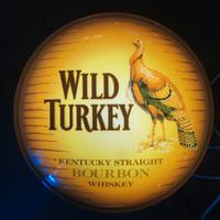 Insegna pubblicitaria Neon Wild Turkey Whisky 